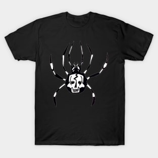 Spider, skull, jms art T-Shirt